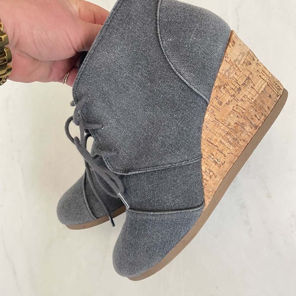 Maurice's Brand Wedge Booties - Picture 7 of 7
